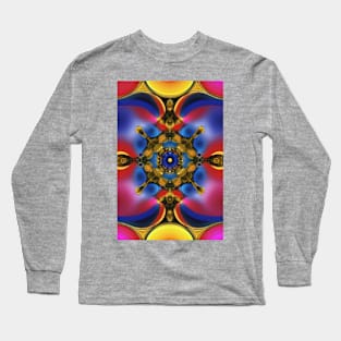 symmetrical abstract design Long Sleeve T-Shirt